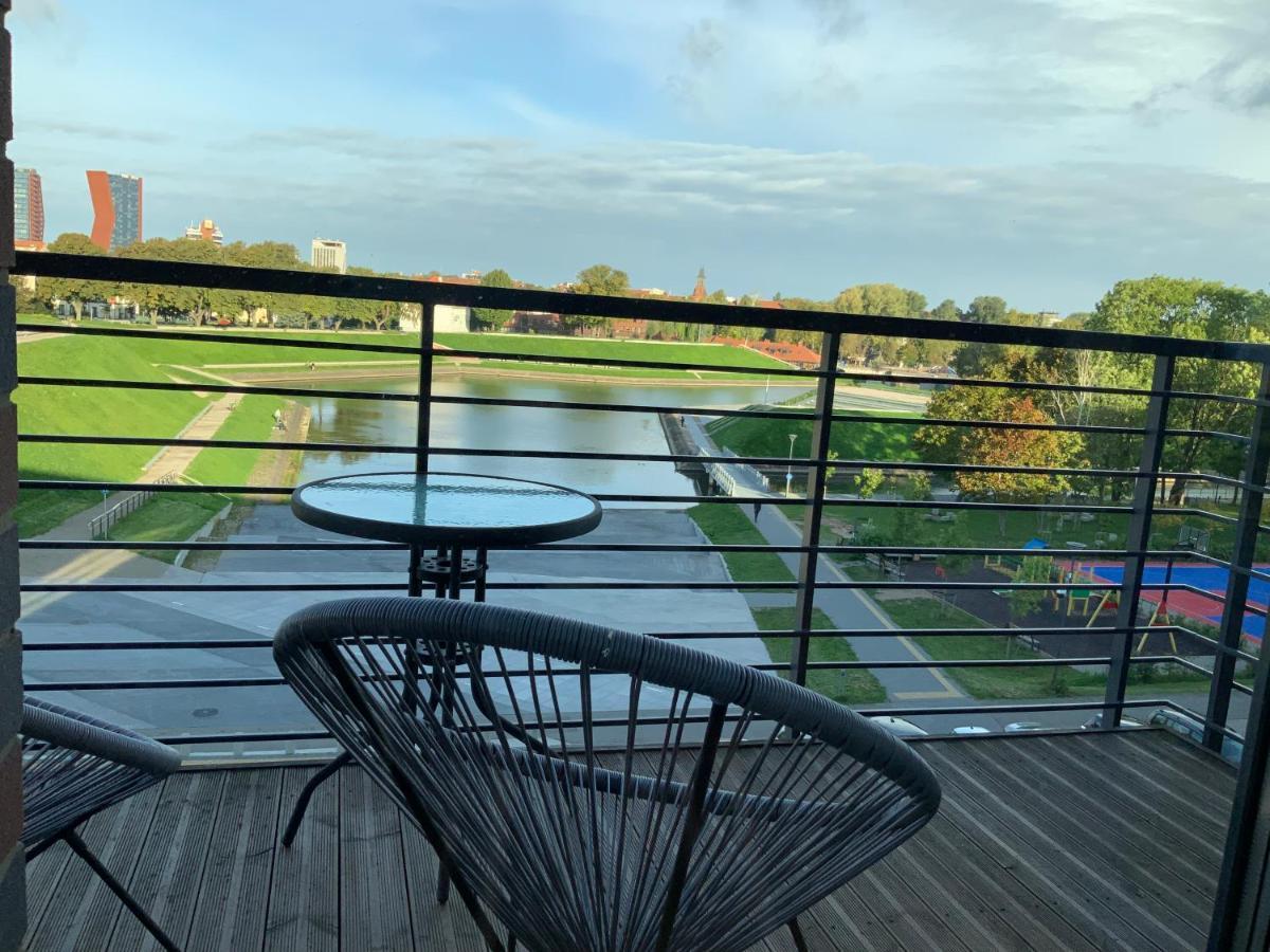 Riverside Apartment Self Check-In Klaipėda Kültér fotó